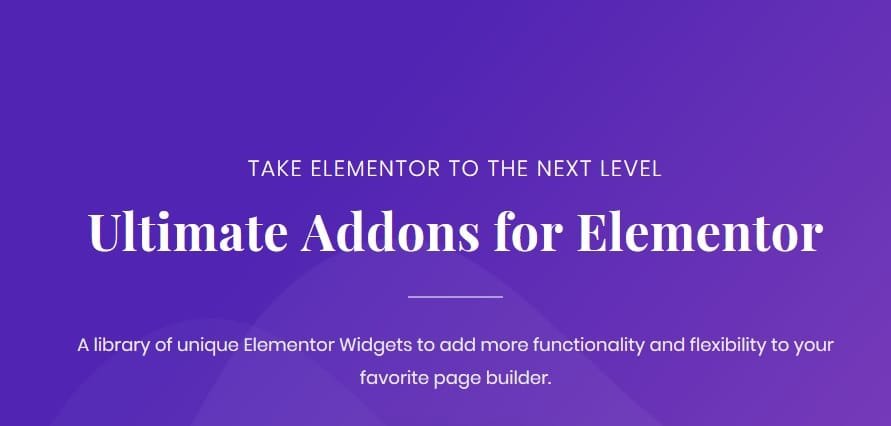 Ultimate Addons for Elementor Pro