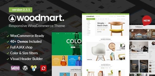 WoodMart - 响应式 WooCommerce WordPress 主题